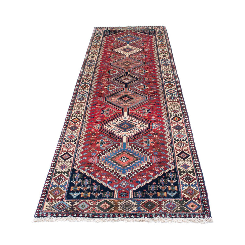 Tapis de couloir Tapis persan - Nomadic - 292 x 80 cm - rouge clair