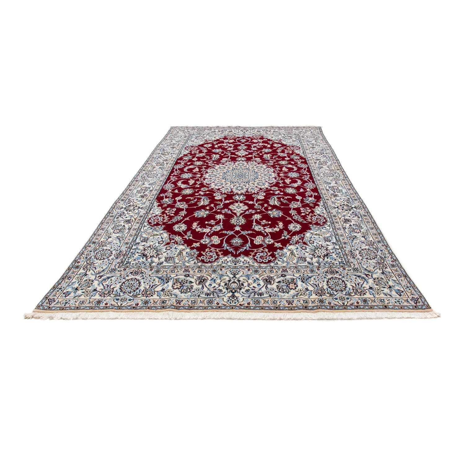 Tapis persan - Nain - Premium - 320 x 193 cm - rouge