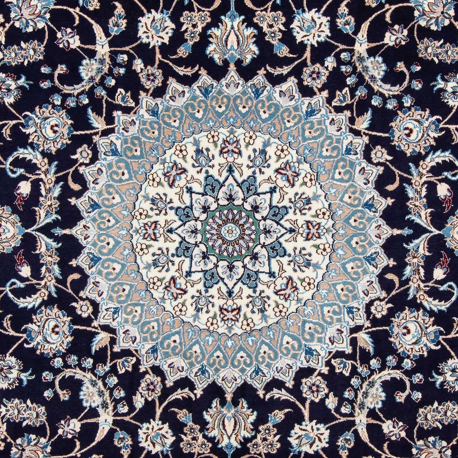 Tapis persan - Nain - Royal - 300 x 197 cm - noir