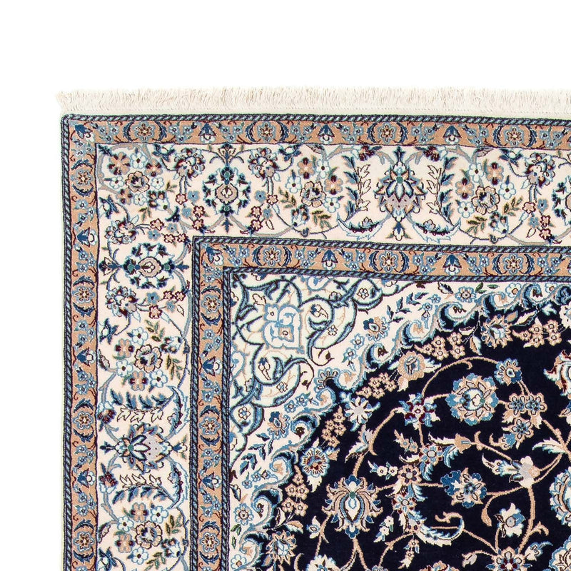 Tapis persan - Nain - Royal - 300 x 197 cm - noir
