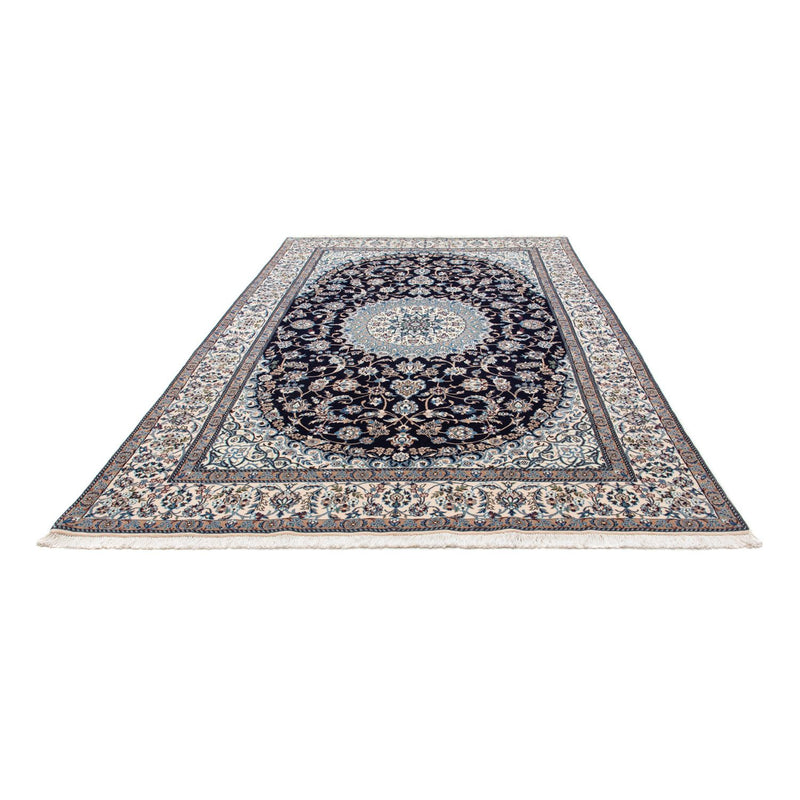 Tapis persan - Nain - Royal - 300 x 197 cm - noir