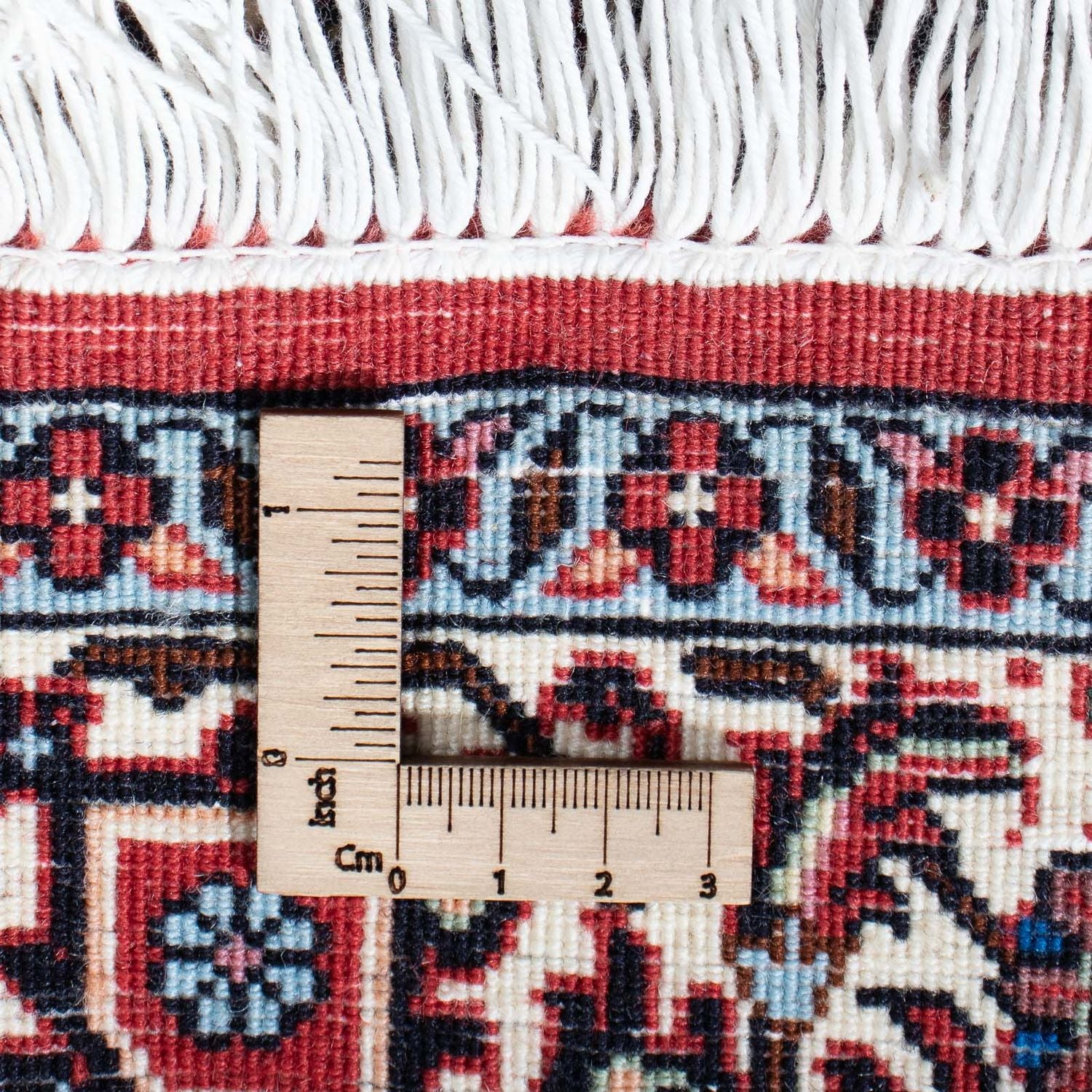 Tapis de couloir Tapis persan - Bidjar - 231 x 74 cm - beige