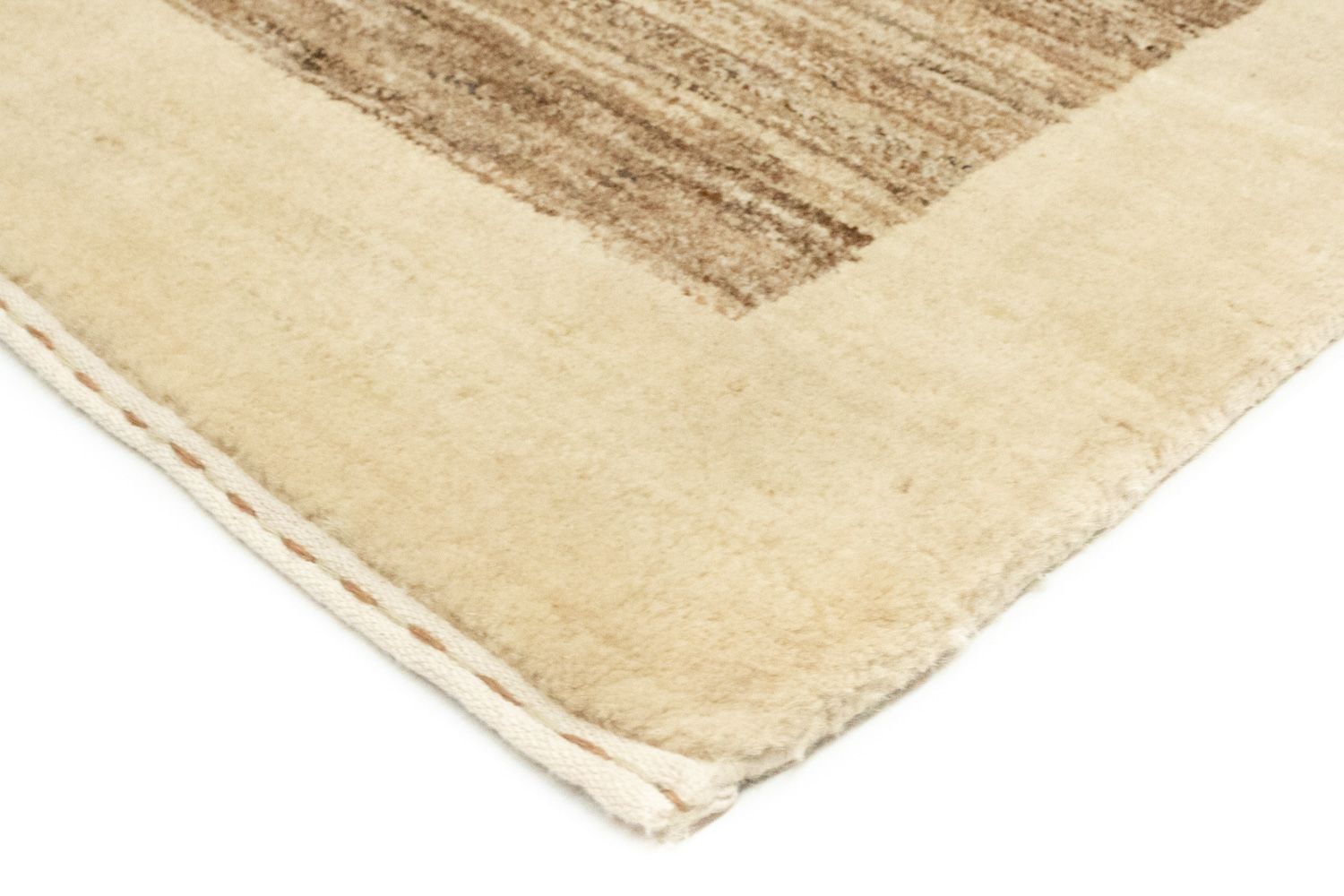 Tapis Gabbeh - Indus - 189 x 122 cm - beige