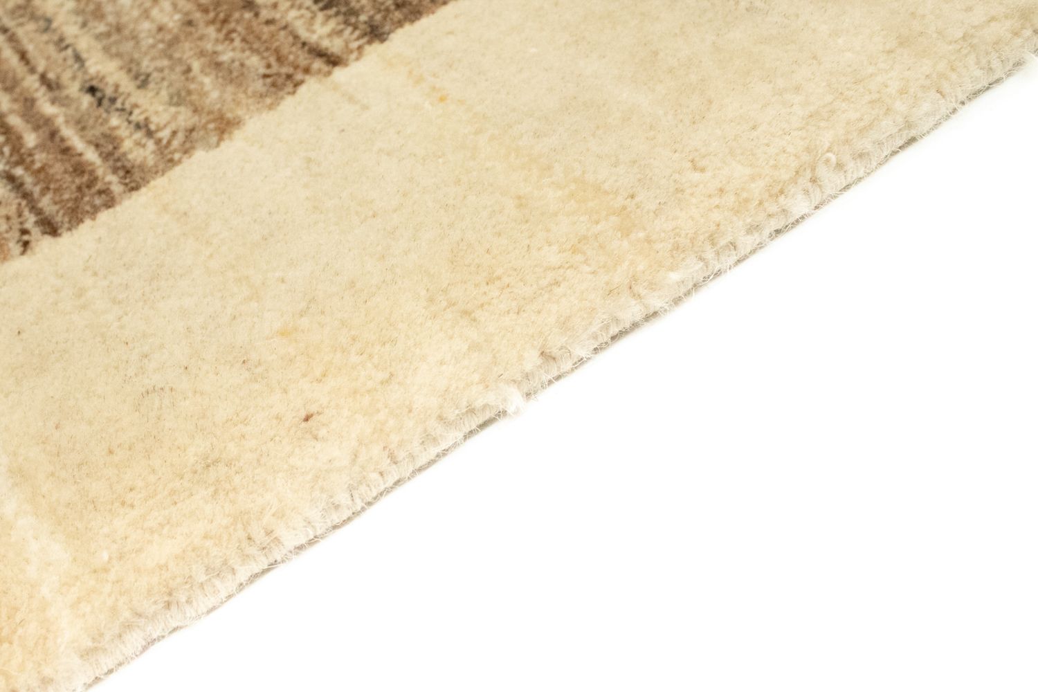 Tapis Gabbeh - Indus - 189 x 122 cm - beige