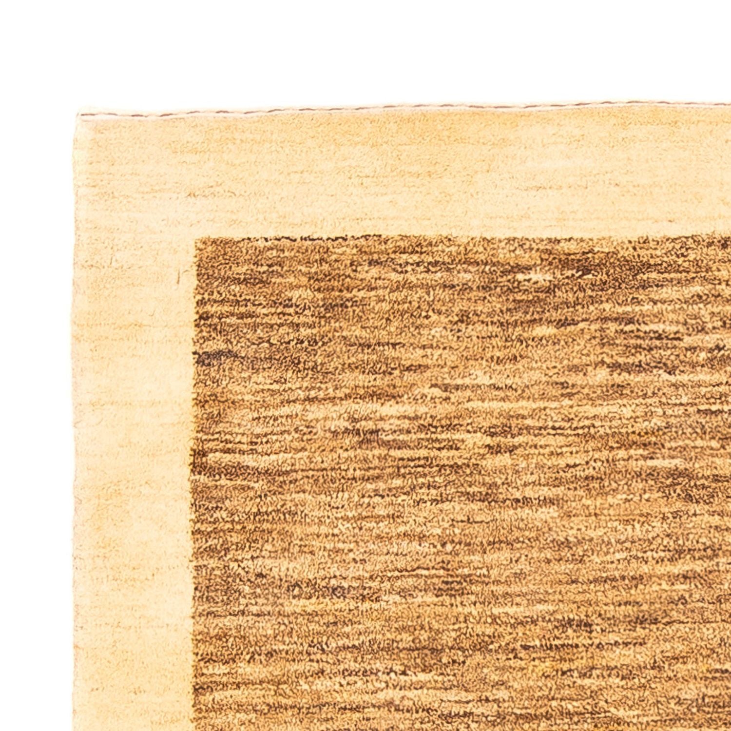 Tapis Gabbeh - Indus - 169 x 99 cm - marron clair