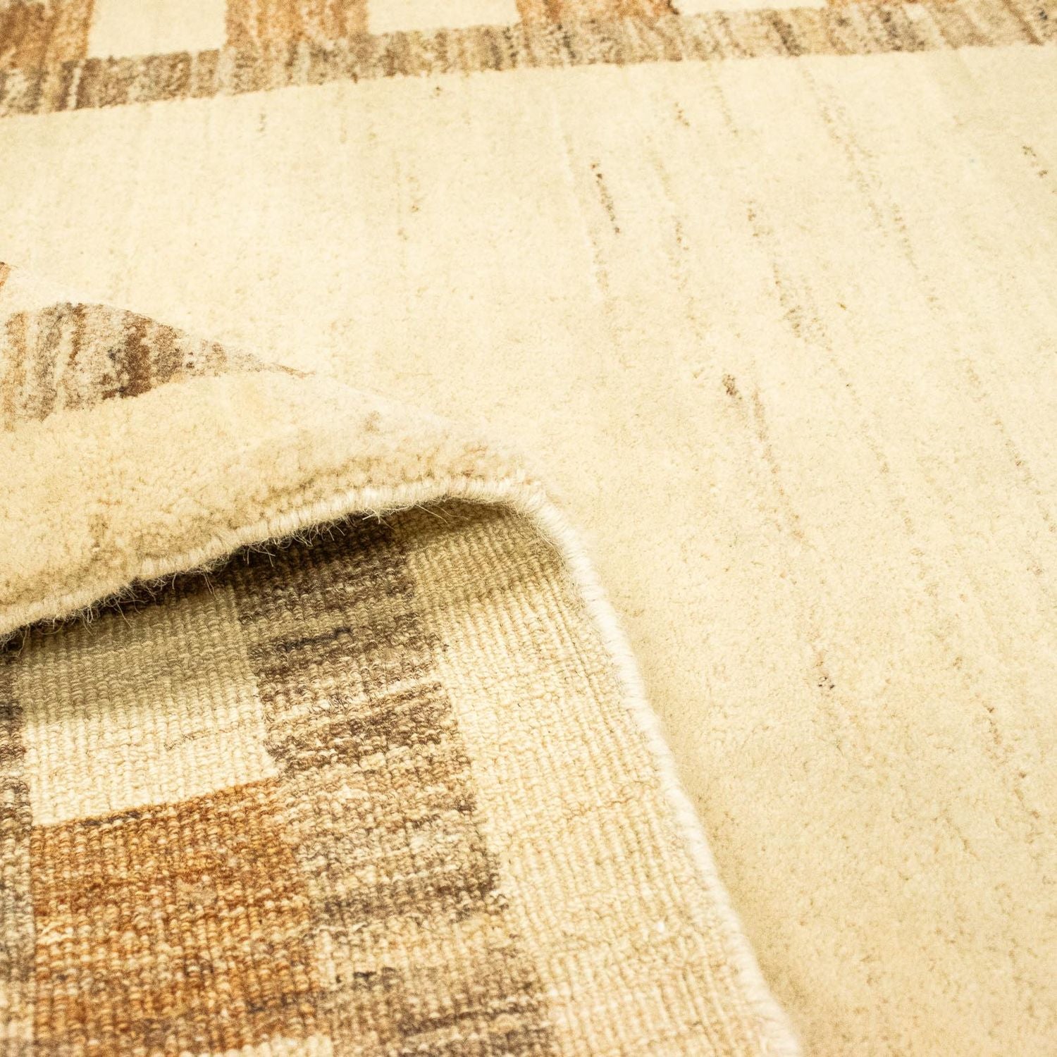 Tapis Gabbeh - Indus - 170 x 98 cm - beige