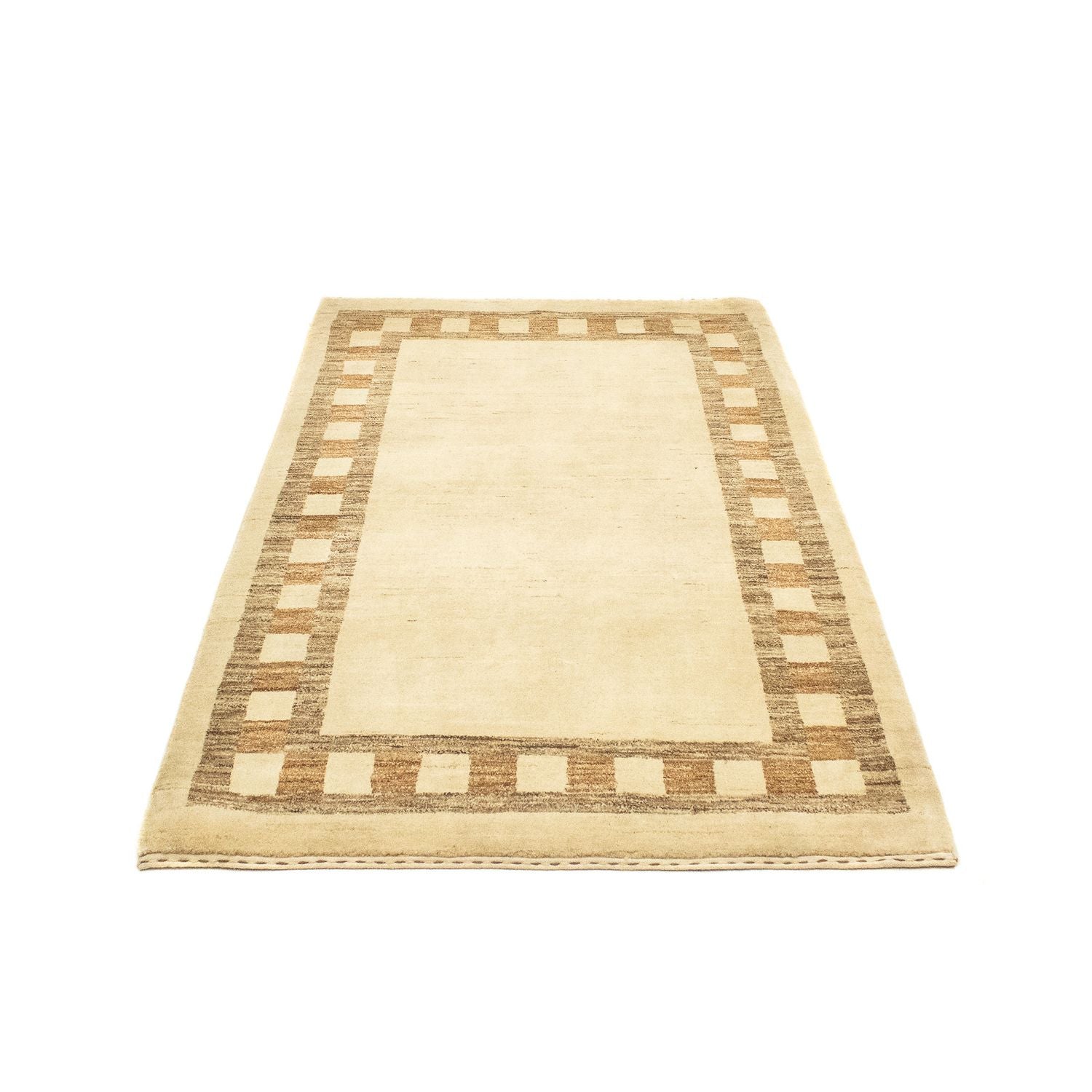 Tapis Gabbeh - Indus - 170 x 98 cm - beige