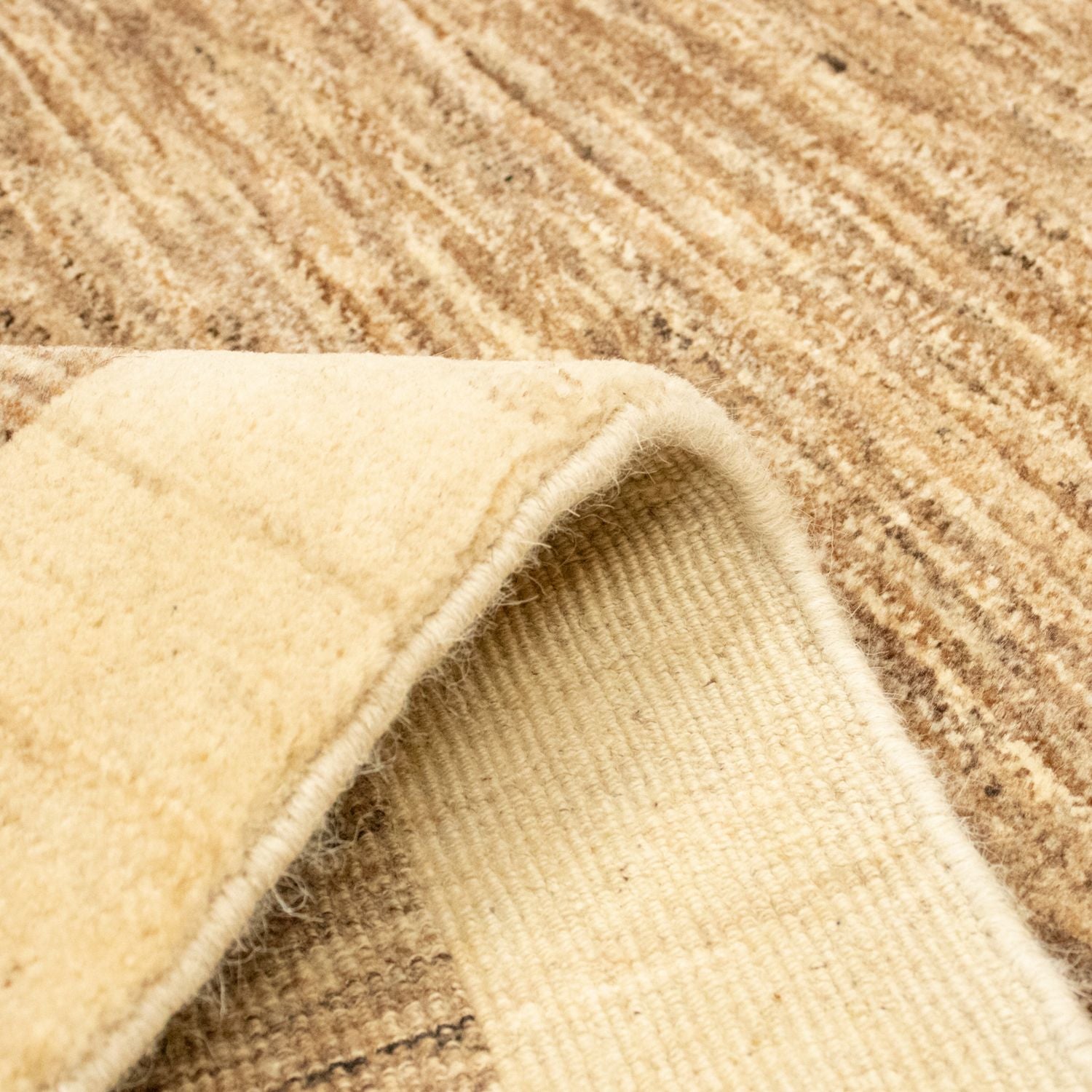 Tapis Gabbeh - Indus - 168 x 99 cm - beige