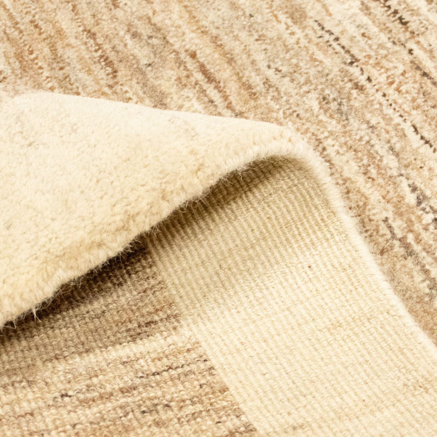 Tapis Gabbeh - Indus - 163 x 101 cm - beige