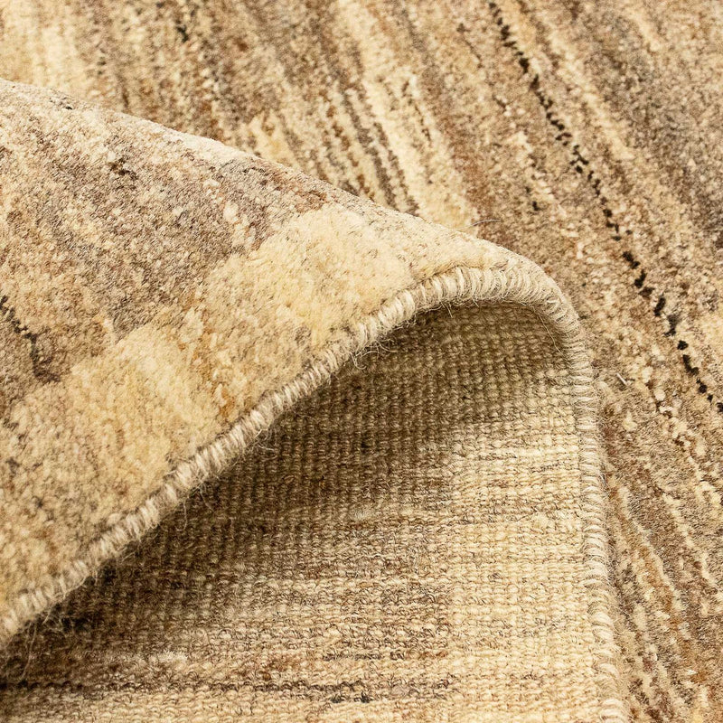 Tapis Gabbeh - Indus - 127 x 72 cm - marron clair