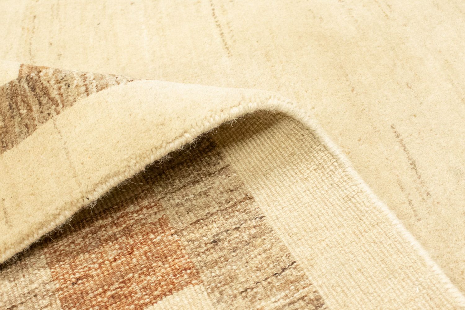 Tapis Gabbeh - Indus - 258 x 168 cm - beige