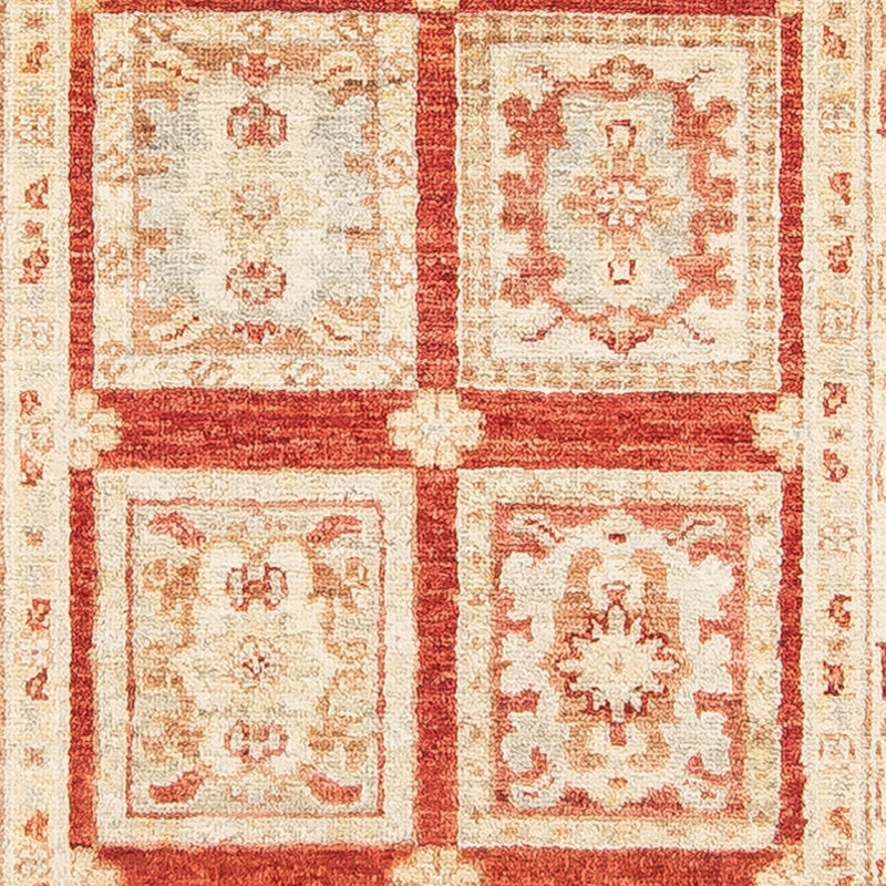 Tapis de couloir Tapis persan - Nomadic - 291 x 80 cm - rouge