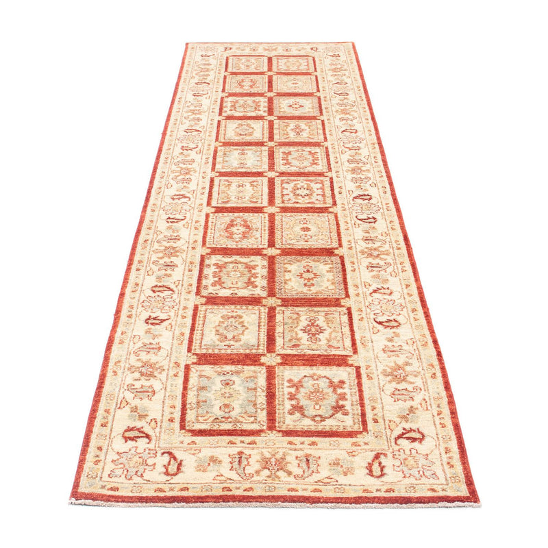 Tapis de couloir Tapis persan - Nomadic - 291 x 80 cm - rouge
