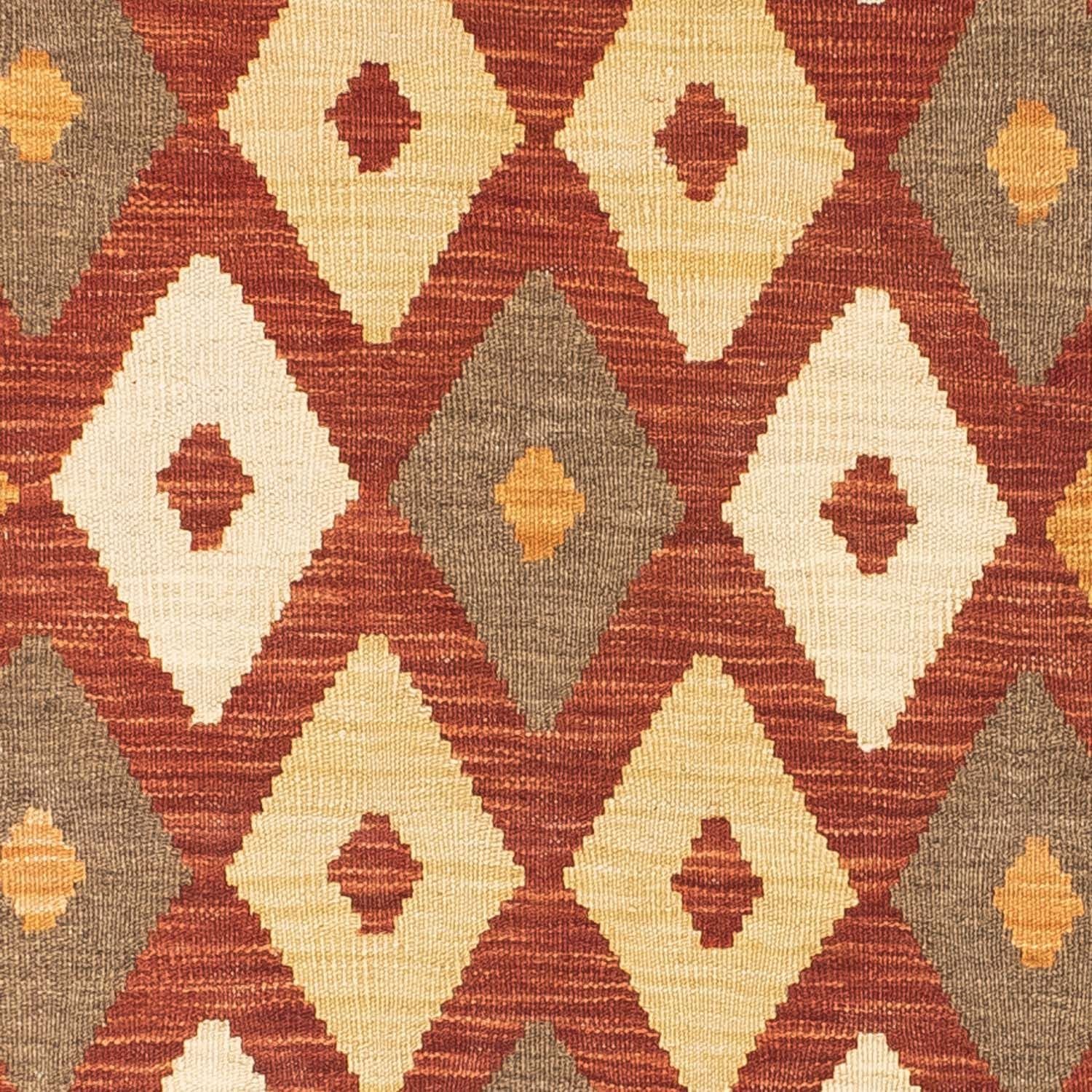 Tapis de couloir Tapis Kelim - Oriental - 193 x 73 cm - rouille