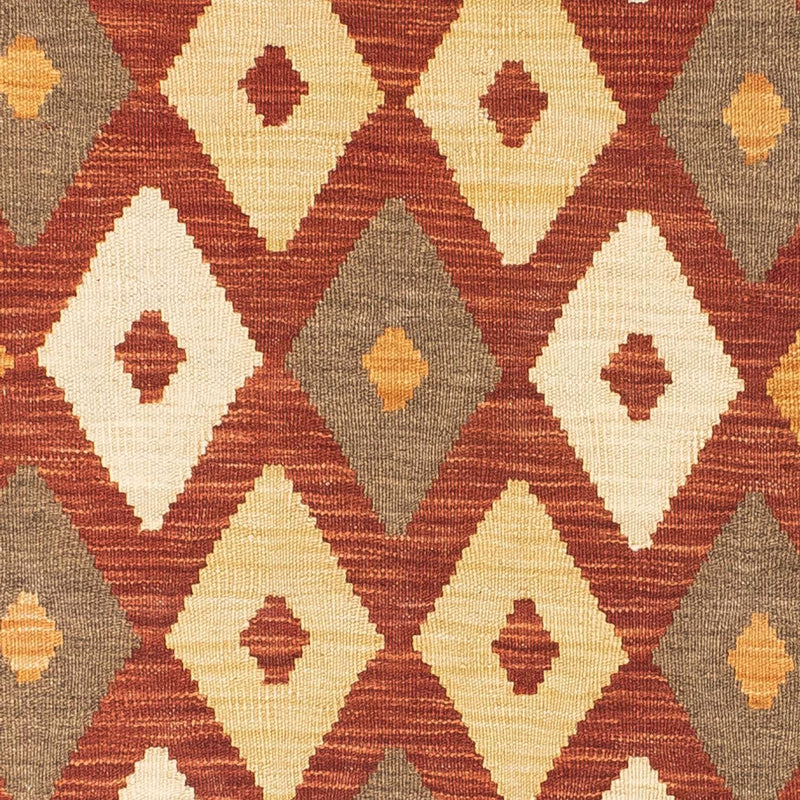 Tapis de couloir Tapis Kelim - Oriental - 193 x 73 cm - rouille