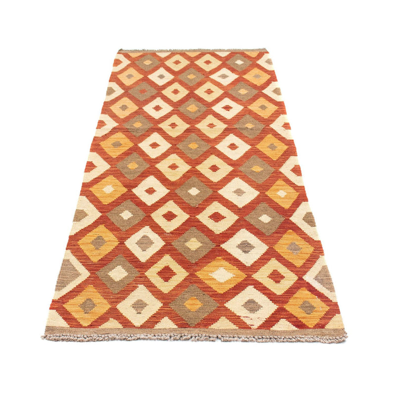 Tapis de couloir Tapis Kelim - Oriental - 193 x 73 cm - rouille