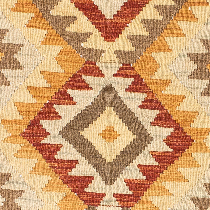 Tapis de couloir Tapis Kelim - Oriental - 197 x 69 cm - beige