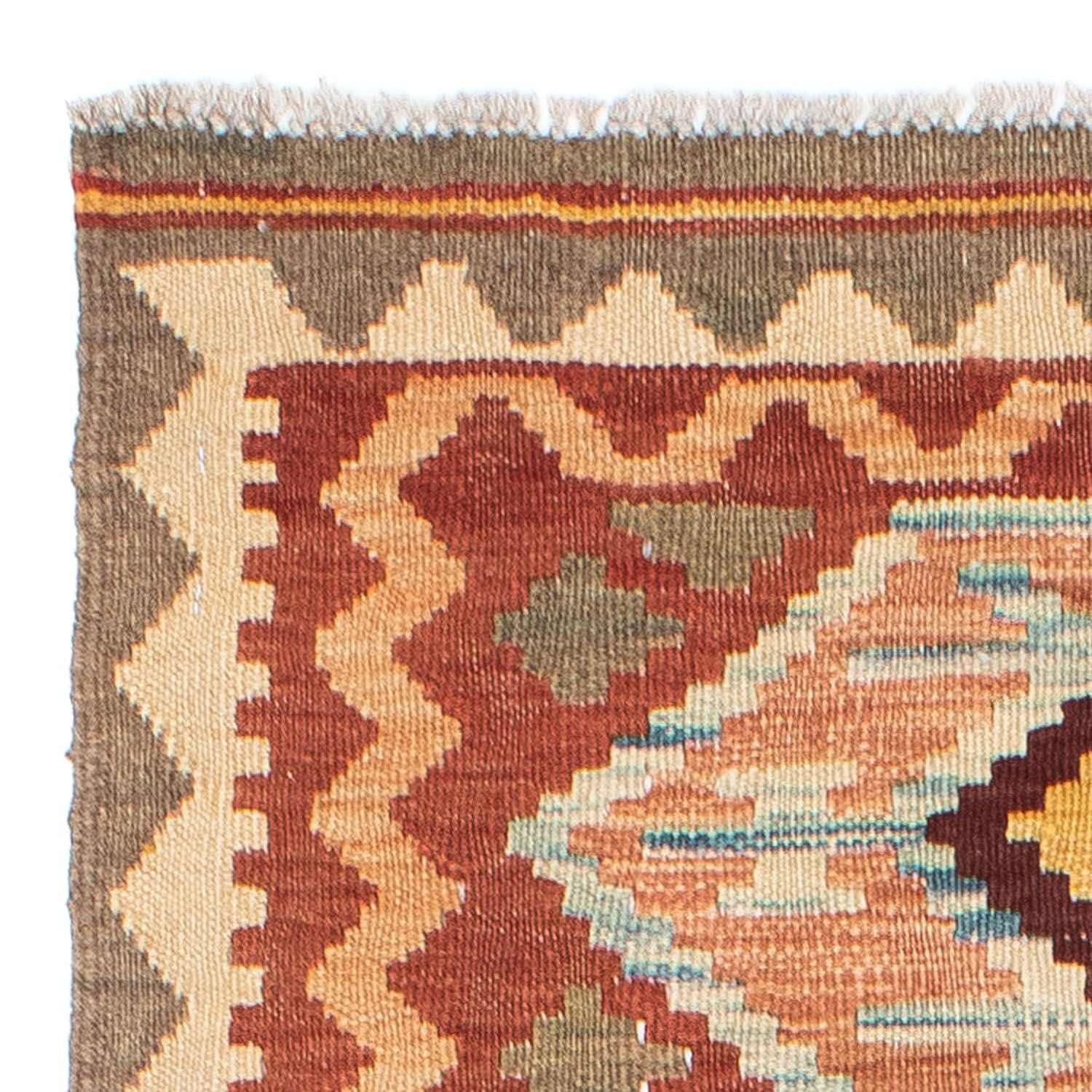 Kelim Teppich - Oriental 193 x 75 cm - braun