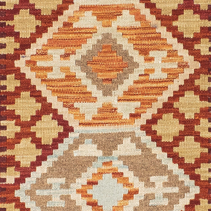Tapis de couloir Tapis Kelim - Oriental - 202 x 73 cm - beige