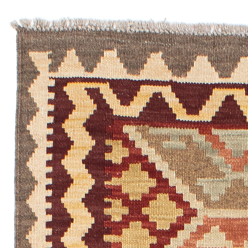 Tapis de couloir Tapis Kelim - Oriental - 202 x 73 cm - beige