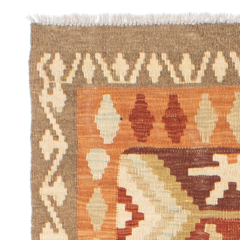 Tapis de couloir Tapis Kelim - Oriental - 203 x 73 cm - beige
