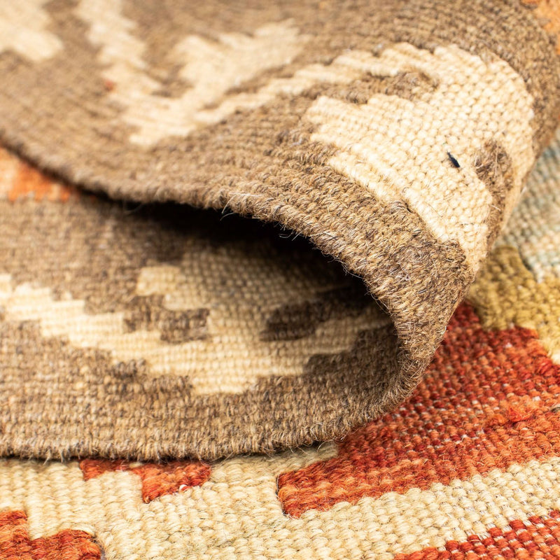 Tapis de couloir Tapis Kelim - Oriental - 203 x 73 cm - beige
