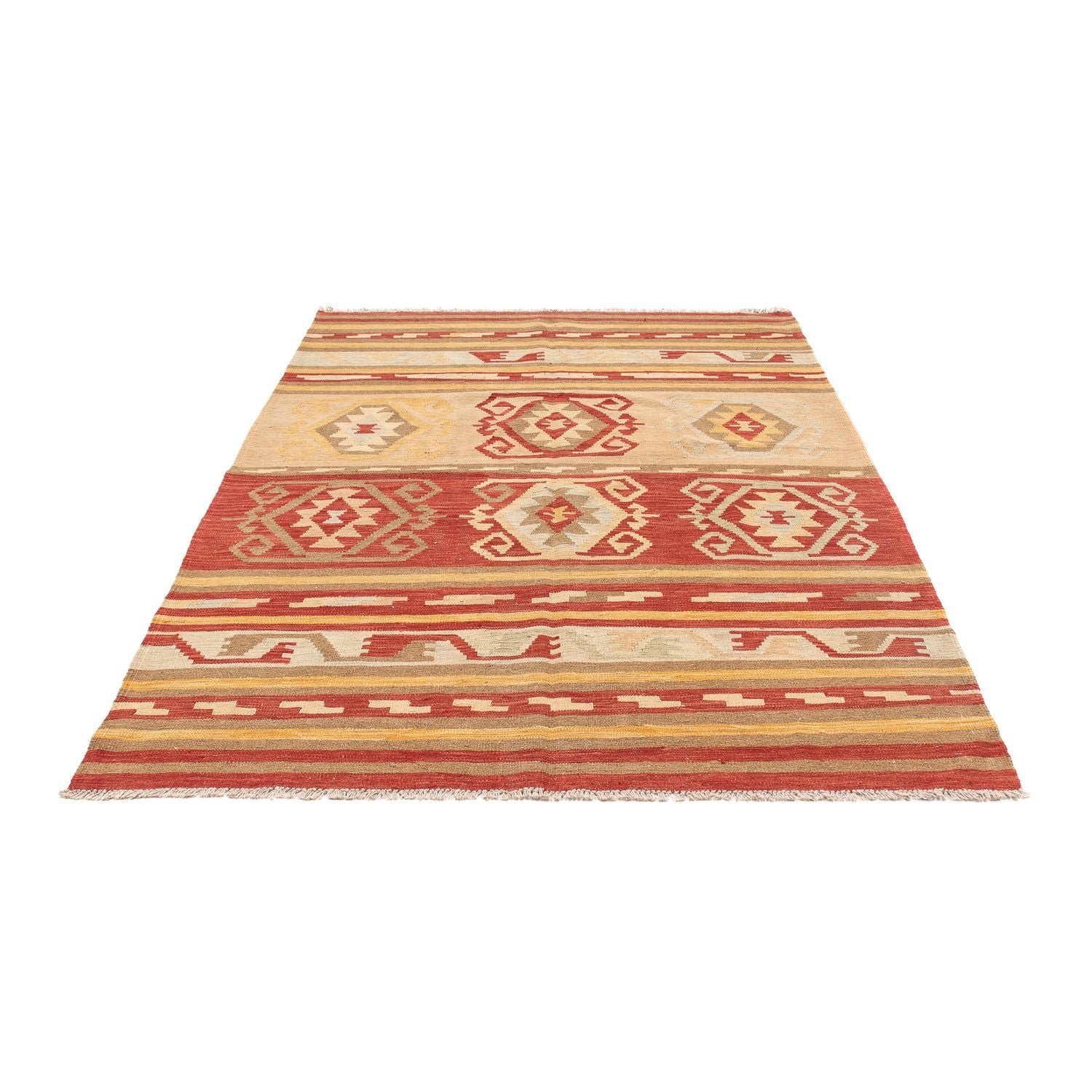 Tapis Kelim - Oriental - 211 x 149 cm - multicolore