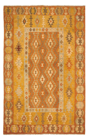 Tapis Kelim - Splash - 294 x 200 cm - multicolore