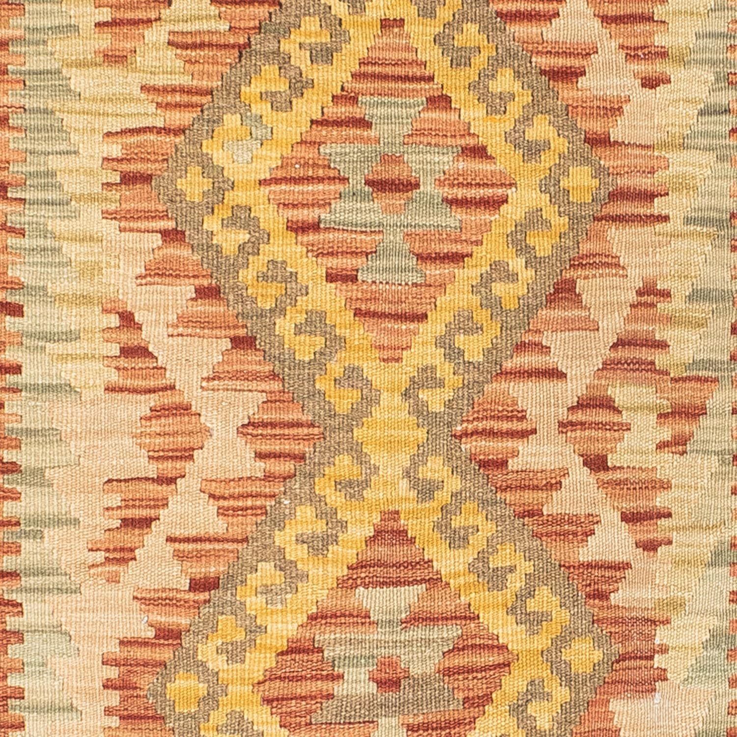 Tapis de couloir Tapis Kelim - Oriental - 197 x 72 cm - beige