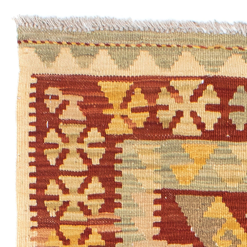 Tapis de couloir Tapis Kelim - Oriental - 197 x 72 cm - beige
