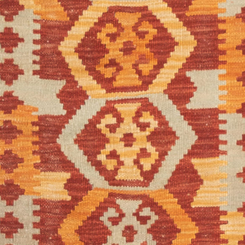 Tapis Kelim - Splash - 124 x 65 cm - multicolore