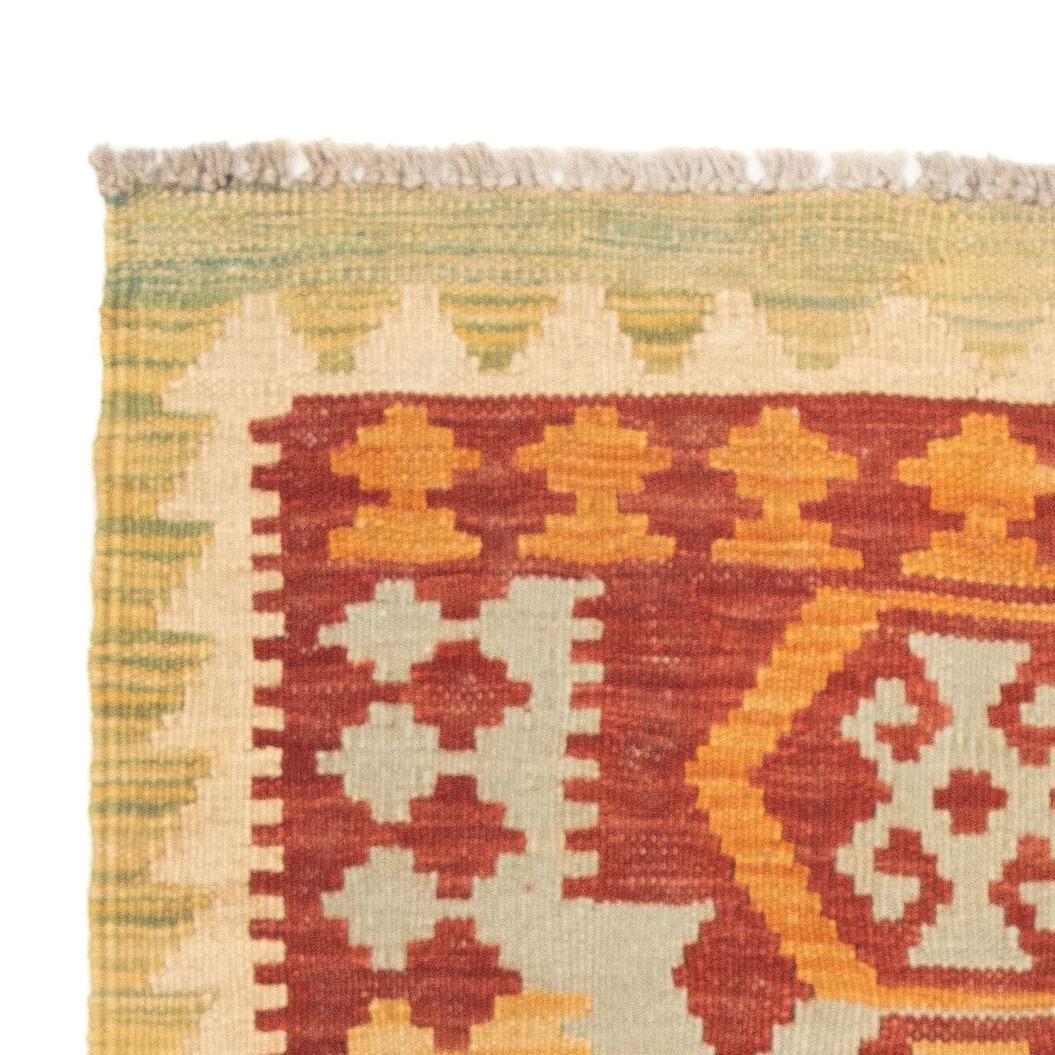 Tapis Kelim - Splash - 124 x 65 cm - multicolore