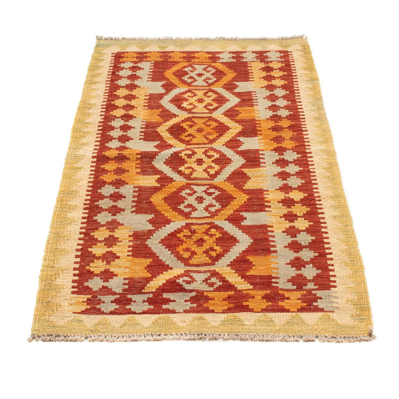 Tapis Kelim - Splash - 124 x 65 cm - multicolore