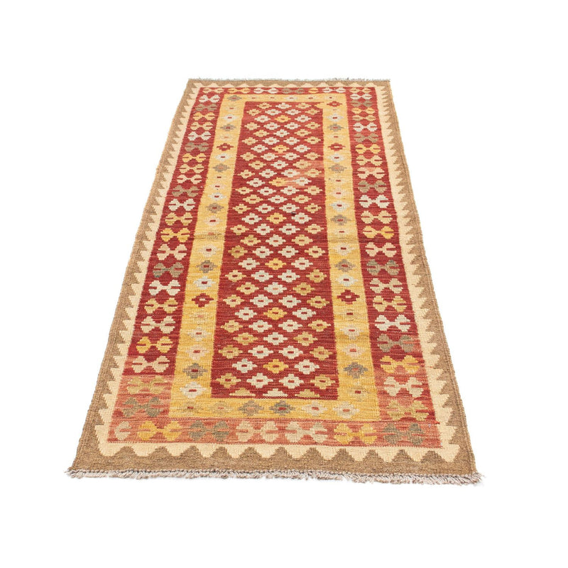 Kelim Teppich - Oriental 197 x 73 cm - rost