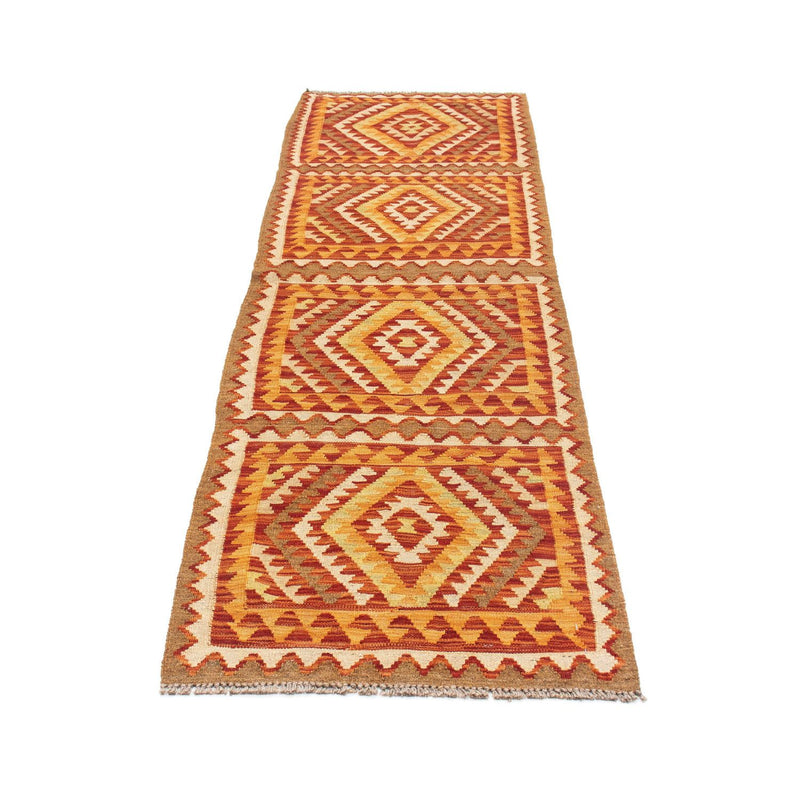 Kelim Teppich - Oriental 231 x 62 cm - braun