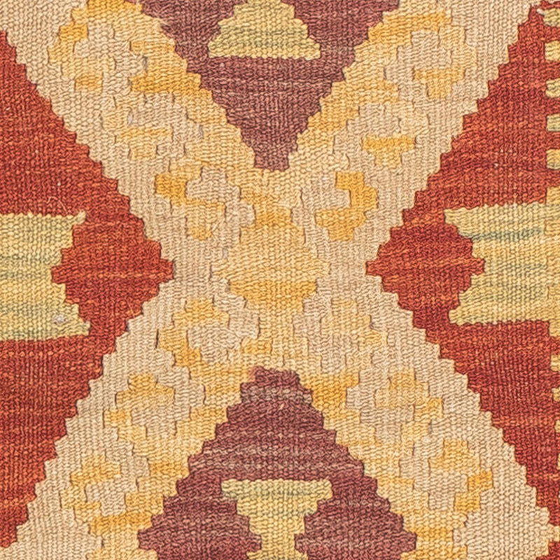 Tapis de couloir Tapis Kelim - Splash - 152 x 61 cm - multicolore