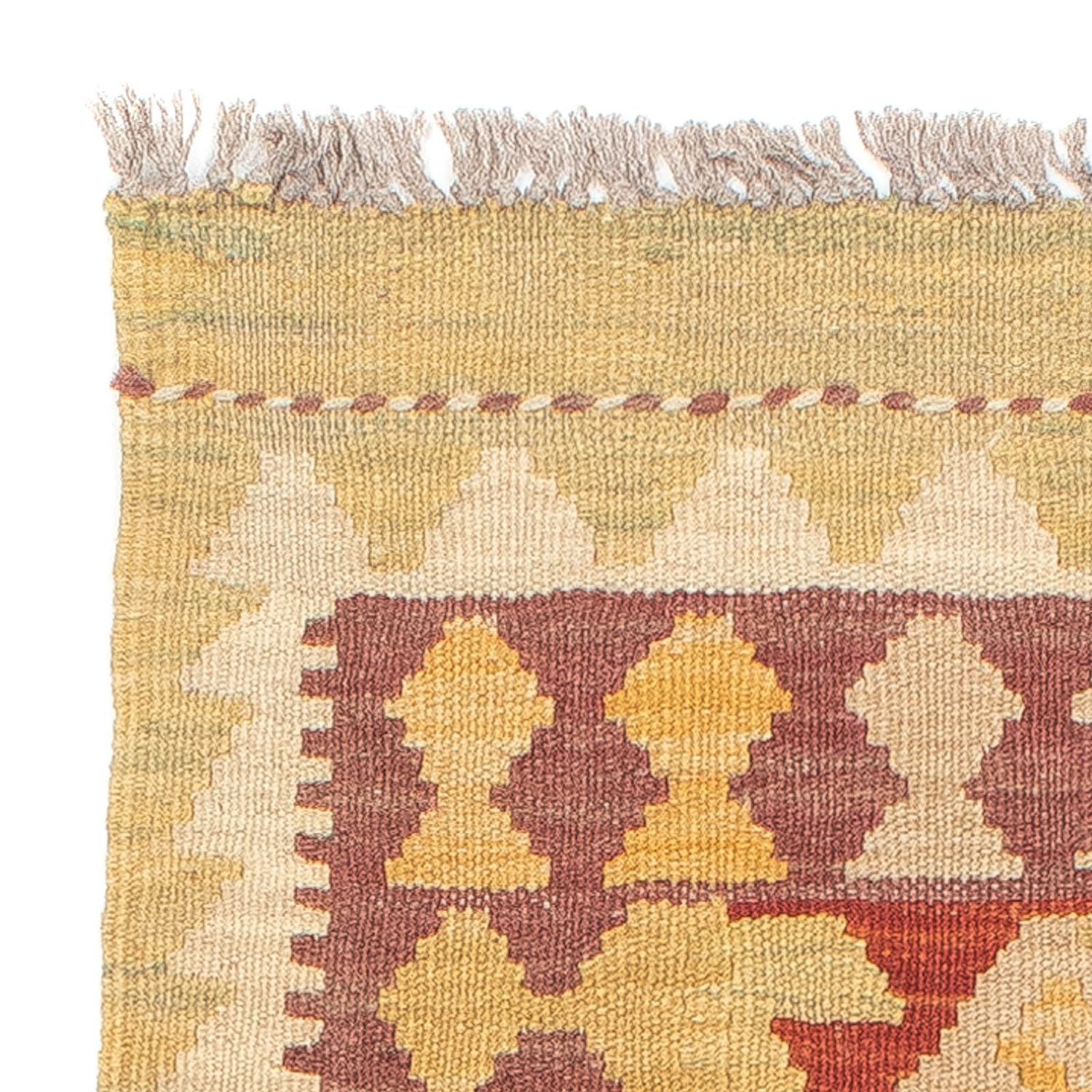 Tapis de couloir Tapis Kelim - Splash - 152 x 61 cm - multicolore