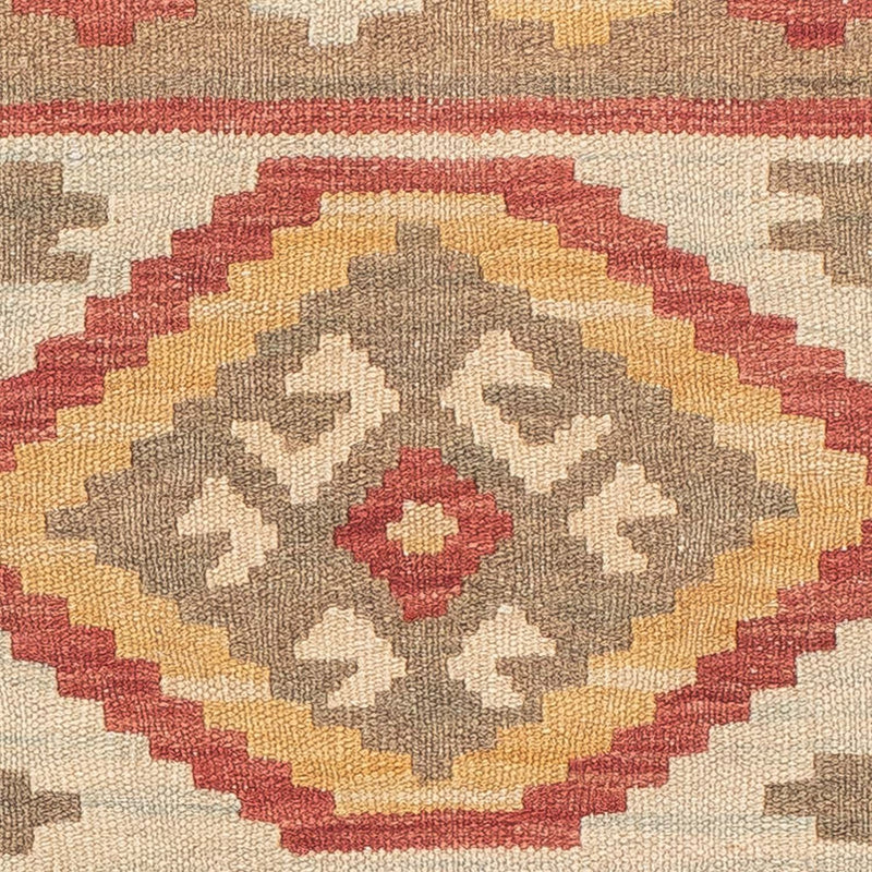 Tapis de couloir Tapis Kelim - Splash - 205 x 64 cm - multicolore