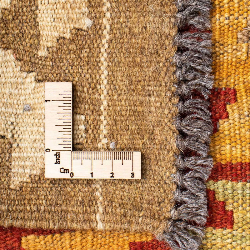 Tapis de couloir Tapis Kelim - Oriental - 198 x 73 cm - beige