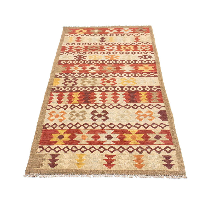 Tapis de couloir Tapis Kelim - Oriental - 194 x 75 cm - multicolore