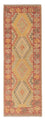 Tapis de couloir Tapis Kelim - Splash - 207 x 66 cm - rouge clair