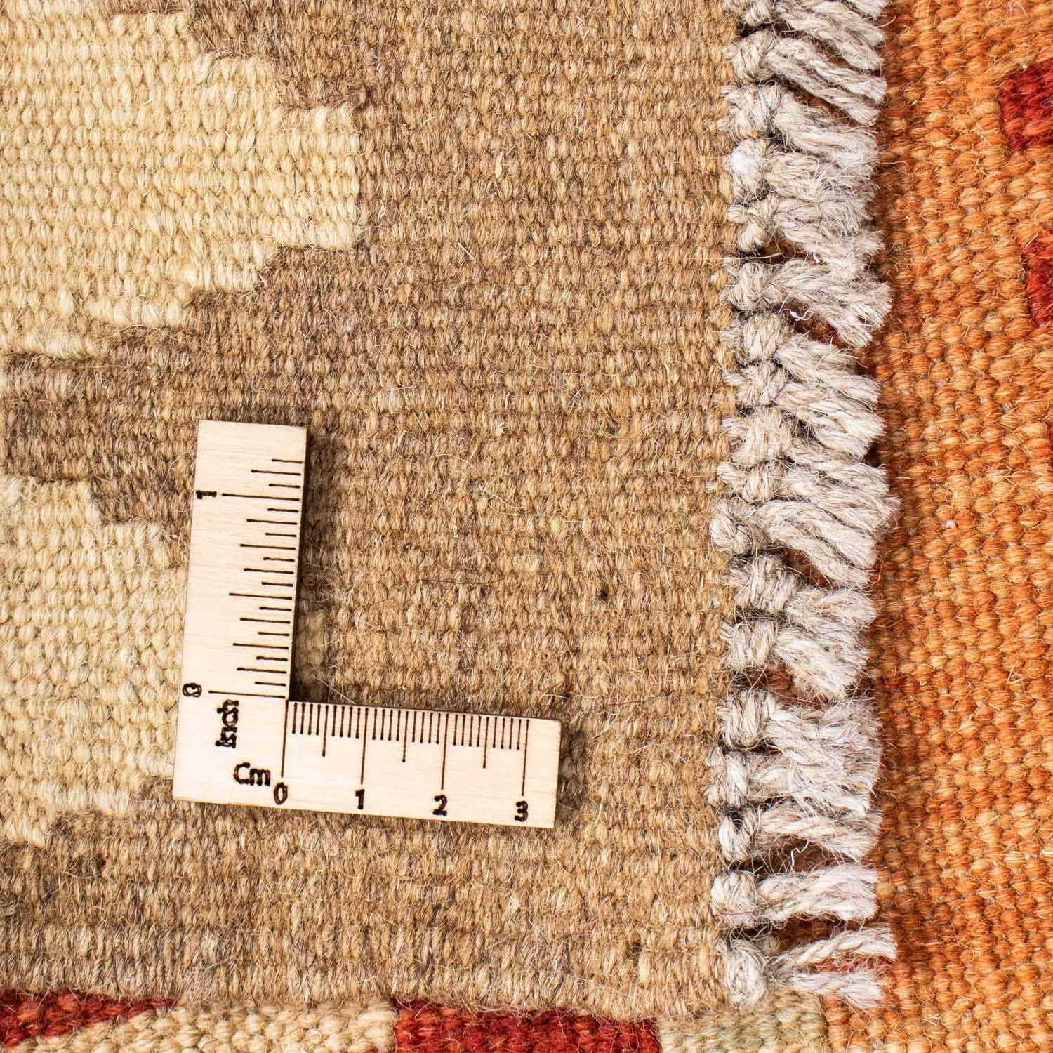 Tapis de couloir Tapis Kelim - Oriental - 201 x 64 cm - marron clair