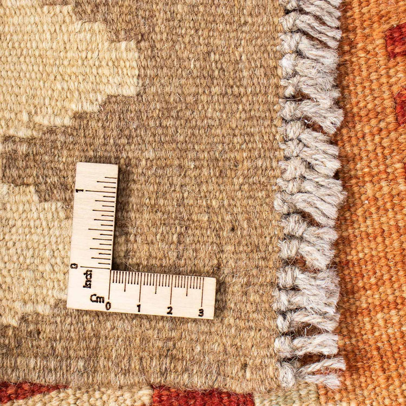 Tapis de couloir Tapis Kelim - Oriental - 201 x 64 cm - marron clair
