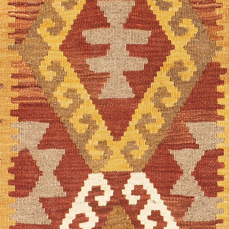 Kelim Teppich - Oriental 203 x 64 cm - hellbraun