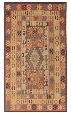 Tapis Kelim - Oriental - 204 x 130 cm - multicolore