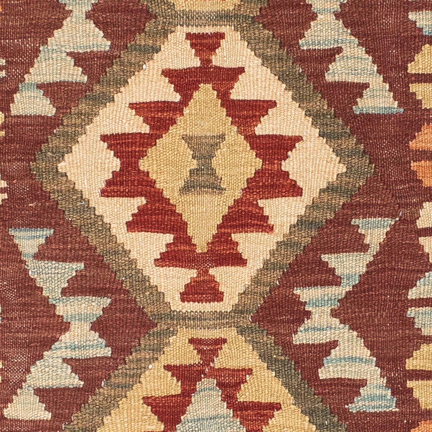 Tapis de couloir Tapis Kelim - Oriental - 192 x 76 cm - marron