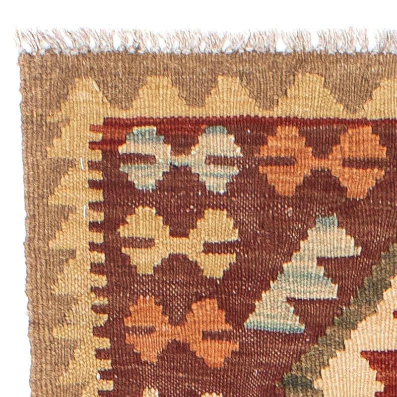 Tapis de couloir Tapis Kelim - Oriental - 192 x 76 cm - marron