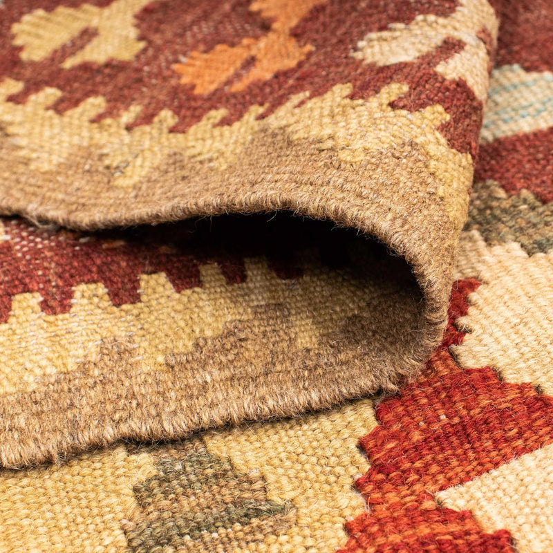Tapis de couloir Tapis Kelim - Oriental - 192 x 76 cm - marron