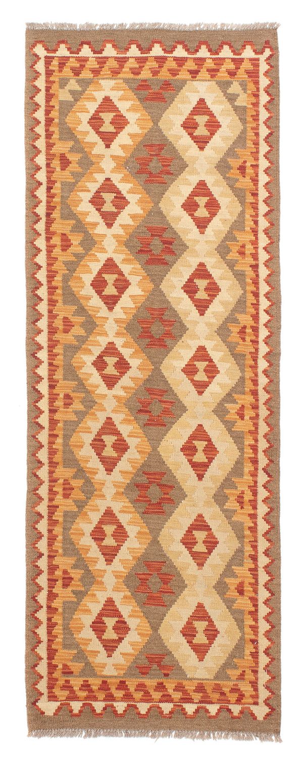 Tapis de couloir Tapis Kelim - Splash - 193 x 66 cm - multicolore