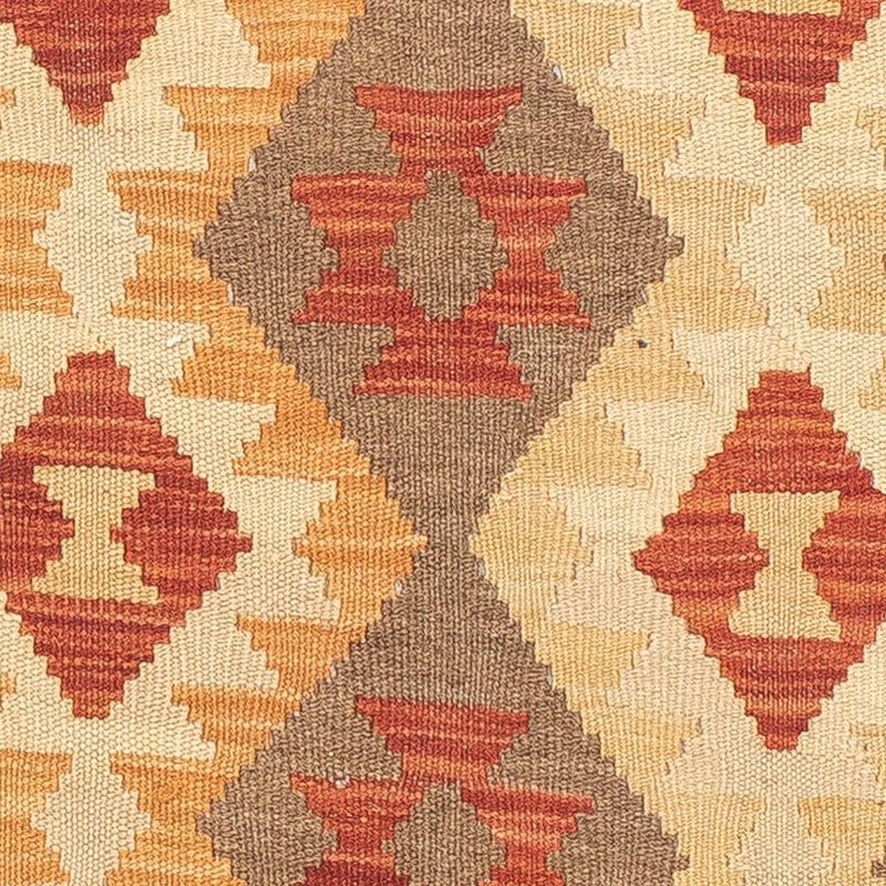 Tapis de couloir Tapis Kelim - Splash - 193 x 66 cm - multicolore